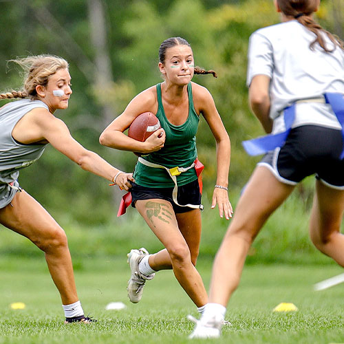Flag Football camp for girls
